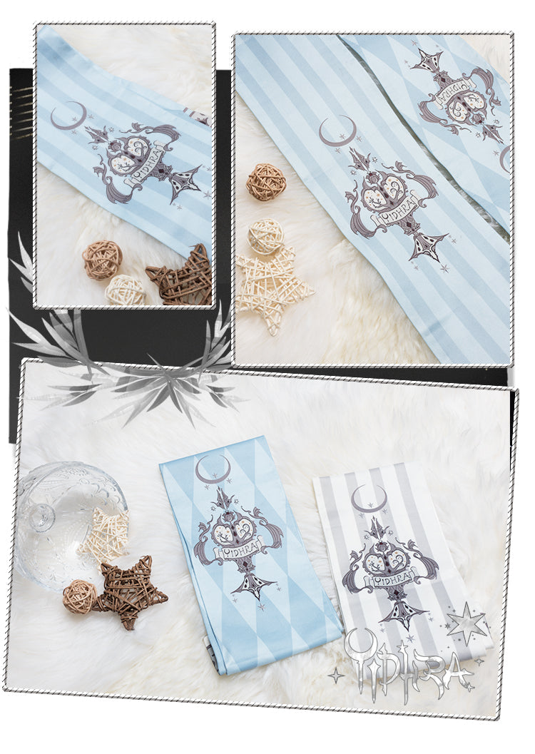 Yidhra - Midnight Circus - Argyle Digital Print Lolita Tights