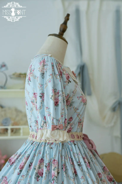 Miss Point - Customized Elegant Lolita OP Dress Cute Daily Girl Short Lolita Dress