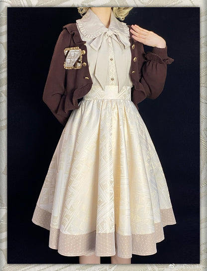 YuanSu - Mayer's Whisper - Vintage Lolita Large Sleeve Blouse