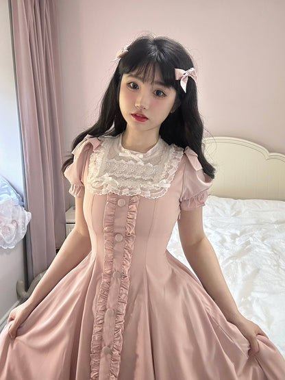 Sweet Wood - Long Vesion Elegant and Vintage Lolita OP