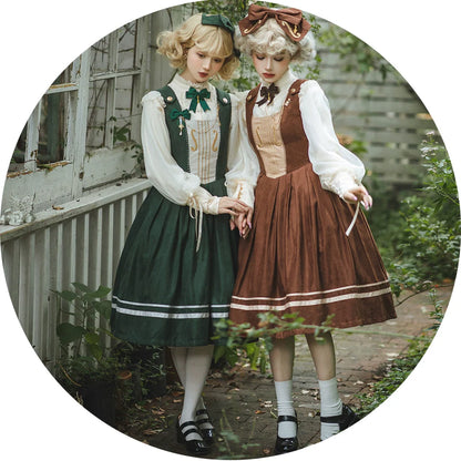 Miss Point - Customized Lolita Jumper Dress - Elegant College Lolita JSK