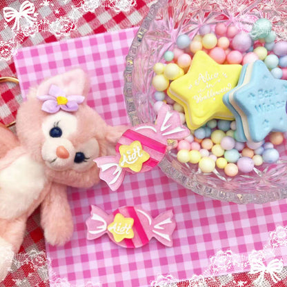 Halloween Alice - Rainbow Candy - Sweet Lolita Ring Hairclip