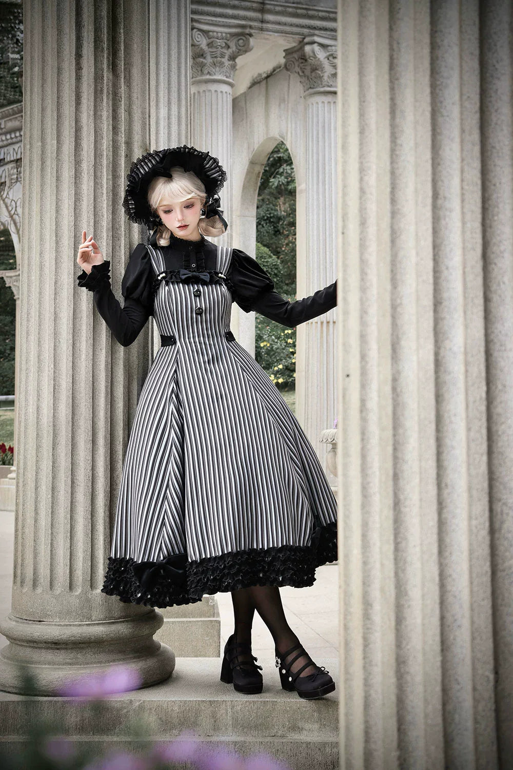 Miss Point - Classical Chocolate - Classic Lolita Blouse Customized Reteo Lolita Shirt