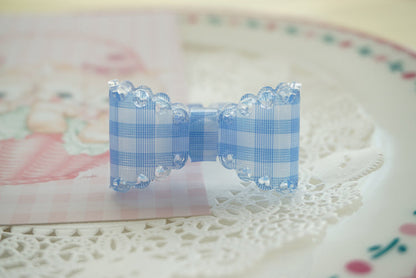 Cat Tea Party - Sweet Lolita Bow Ring and Necklace