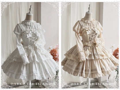 Dark Star Island - Halloween Gothic Lolita JSK Short Lolita Jumper Dress