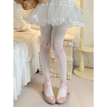 Roji Roji - Sweet Lolita Pantyhose, Joint Print Light Stockings