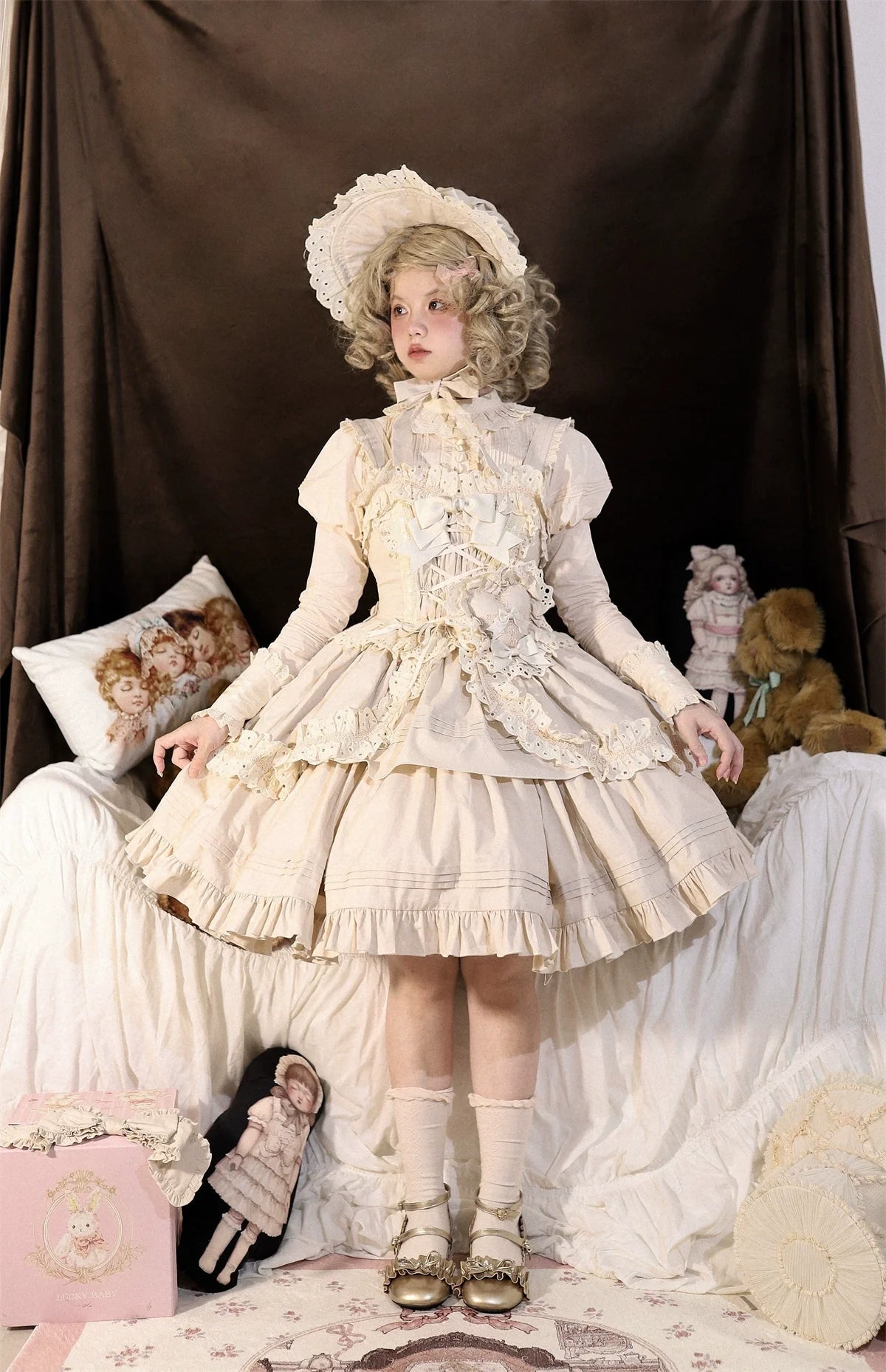 Dark Star Island - Halloween Gothic Lolita JSK Short Lolita Jumper Dress