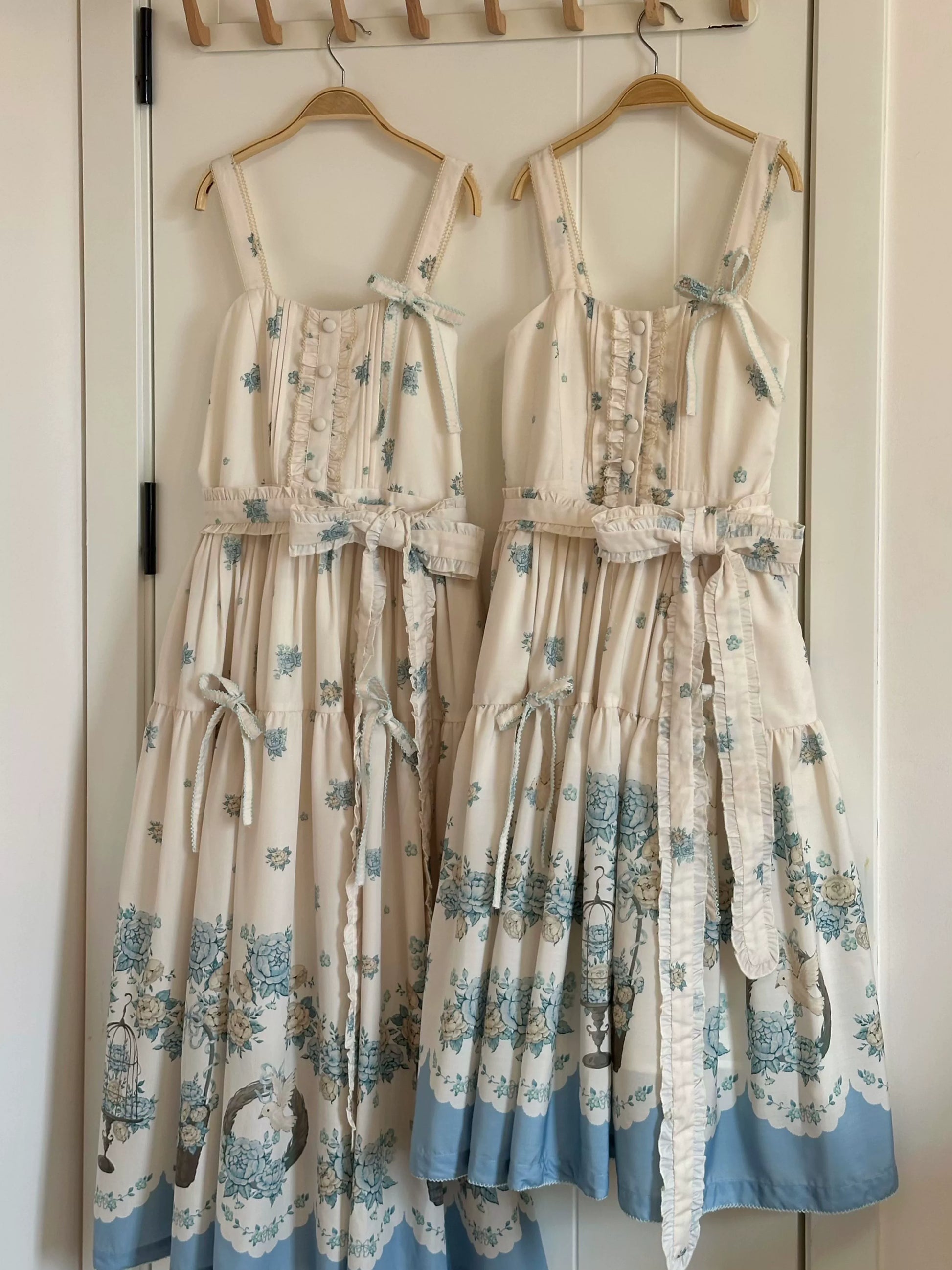 DreamWhale - Floral and Bird Series - Classic Lolita JSK Suit Floral Print Dress