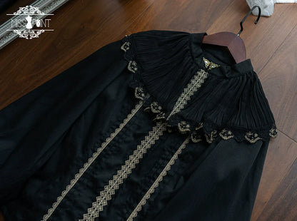 Miss Point - Demon Hunting Notes - Elegant Lolita Blouse Ruffled Collar