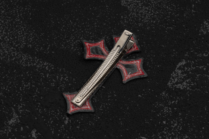 Strange Sugar - Gothic Lolita Cross Shaped Hair Clips