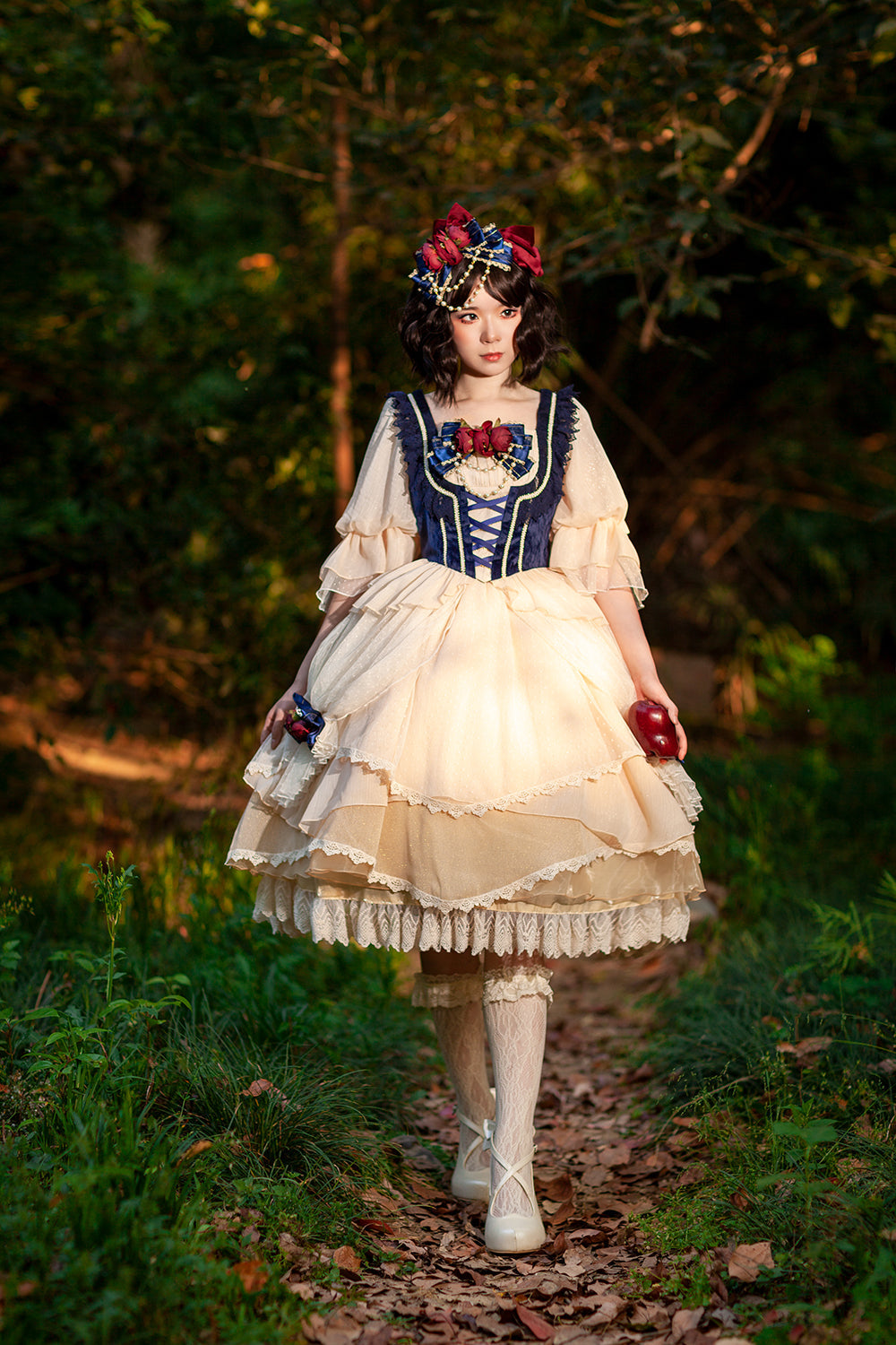 Infanta - Snow White - Split Style Lolita OP Dress