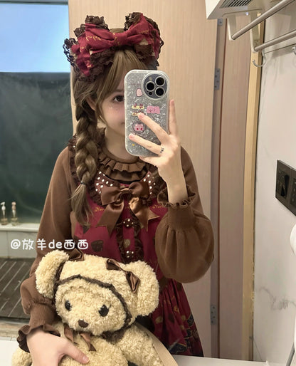 Sissy the shepherd - Sweet Lolita Sweater Autumn and Winter Lolita Innerwear