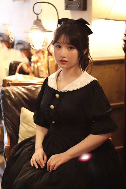 Sweet Wood - Plus Size Vintage Lolita OP Dress