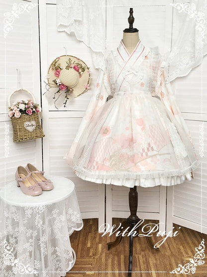 With PUJI - Xiaochunrihe - Wa Lolita OP Dress