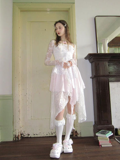 Angel suspender dress【s0000008727】