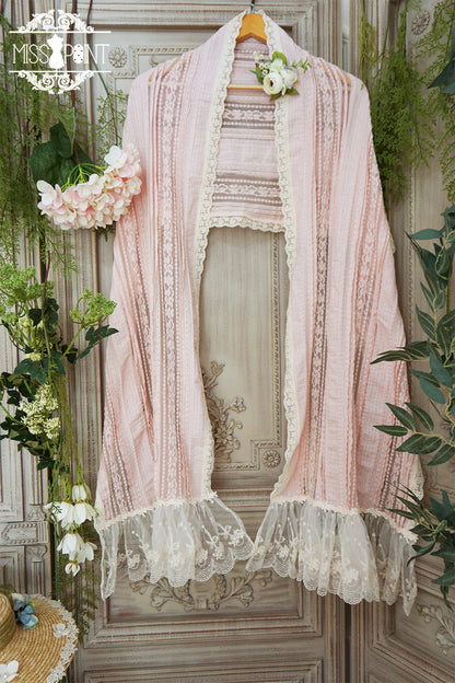 Miss point - Sally's Garden - Lace Cotton Lolita Shawl