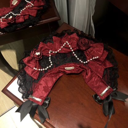 Sugar Girl - Rose Princess - Halloween Gothic Lolita JSK, Sheer Rose Dress