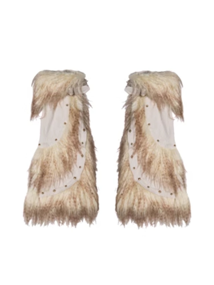 Punk street short skirt+leg cover【s0000005672】