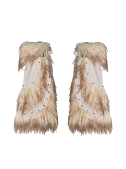 Punk street short skirt+leg cover【s0000005672】