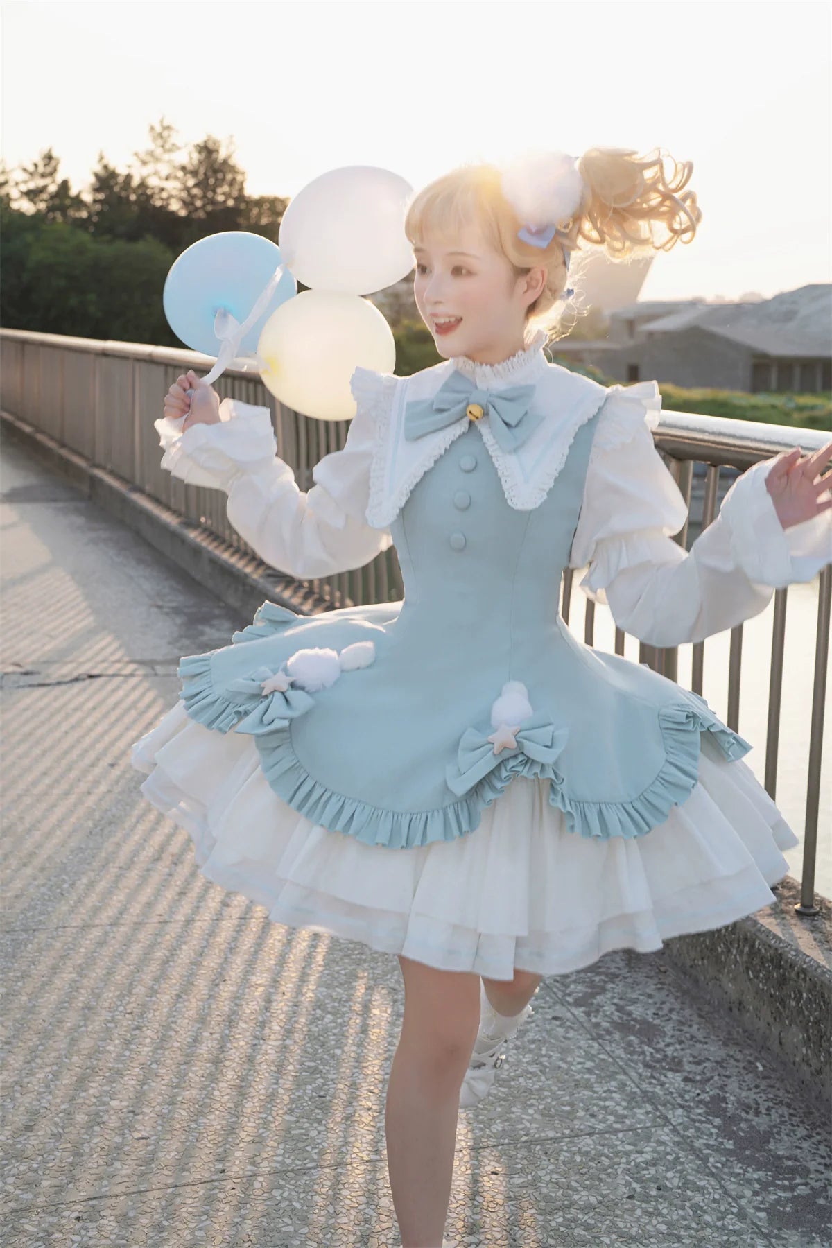 Your princess - Magic Girl - Sweet Lolita Long Sleeve OP Christmas