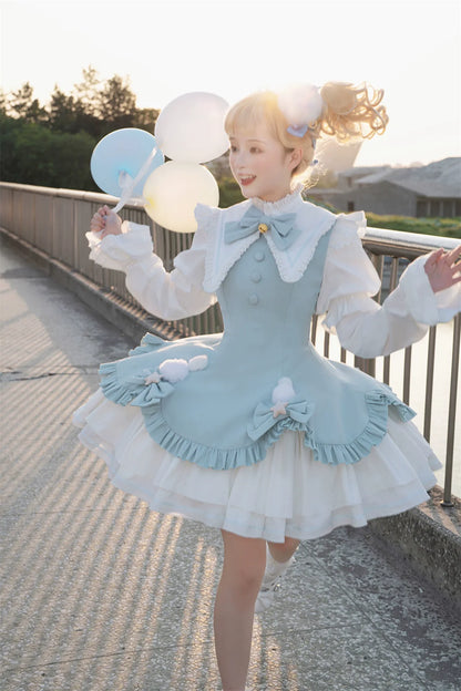 Your princess - Magic Girl - Sweet Lolita Long Sleeve OP Christmas