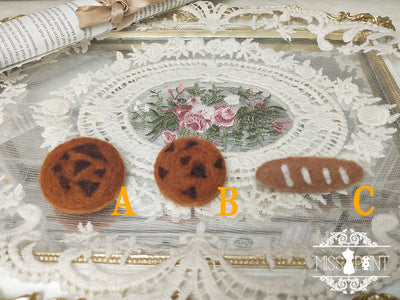 Miss Point - Chocolate Daily Lolita Bow KC Brooch