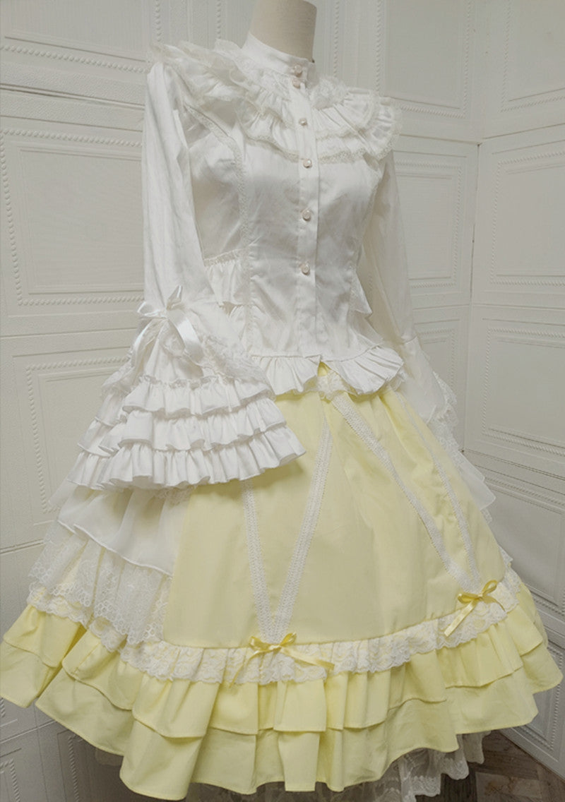 Sweet Angel - No.165 - Classic Lolita Blouse & SK