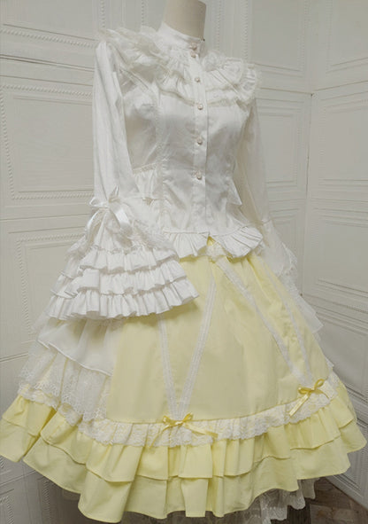 Sweet Angel - No.165 - Classic Lolita Blouse & SK