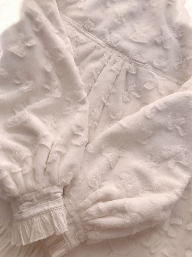 Yilia - Japanese Fashion Cotton Lolita Long Sleeve Blouse