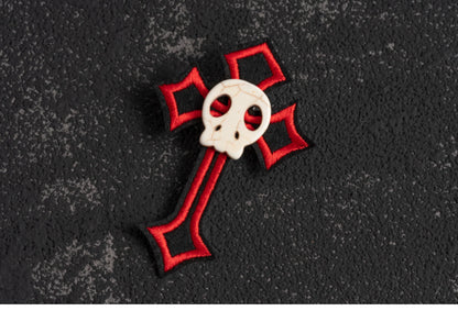 Strange Sugar - Gothic Hair Accessories Set Skulls Sharks Lolita Clips Headbands