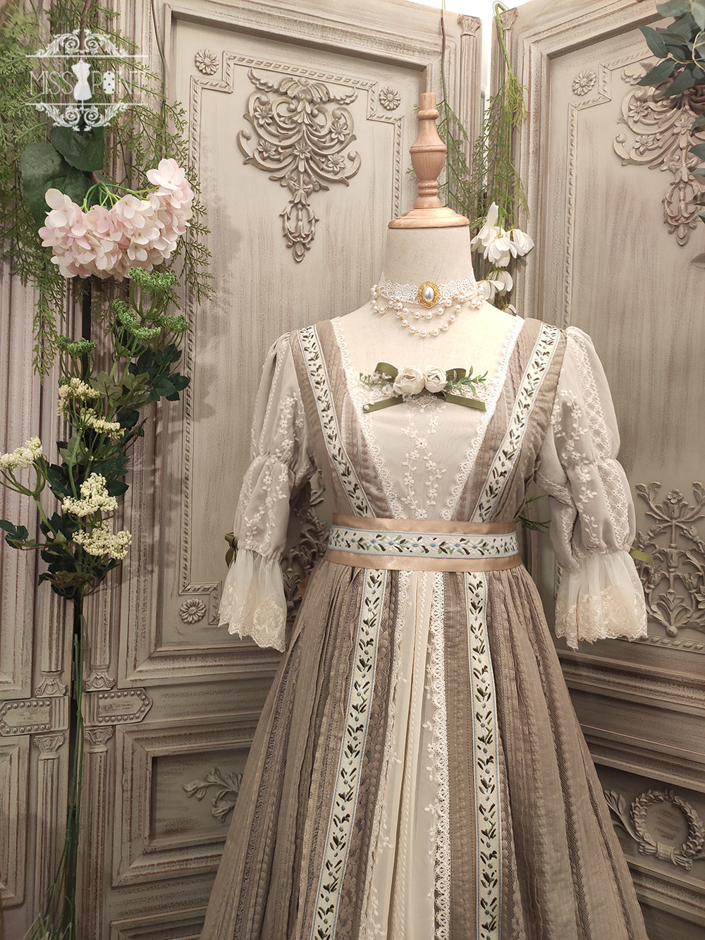 Miss Point - The Sally Gardens - Multicolors Ribbon Lolita Sash