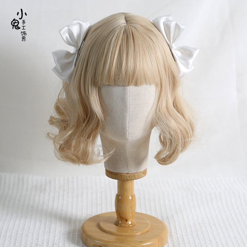 Xiaogui - Sweet Lolita Ponytail Lolita Bow Hair Clips