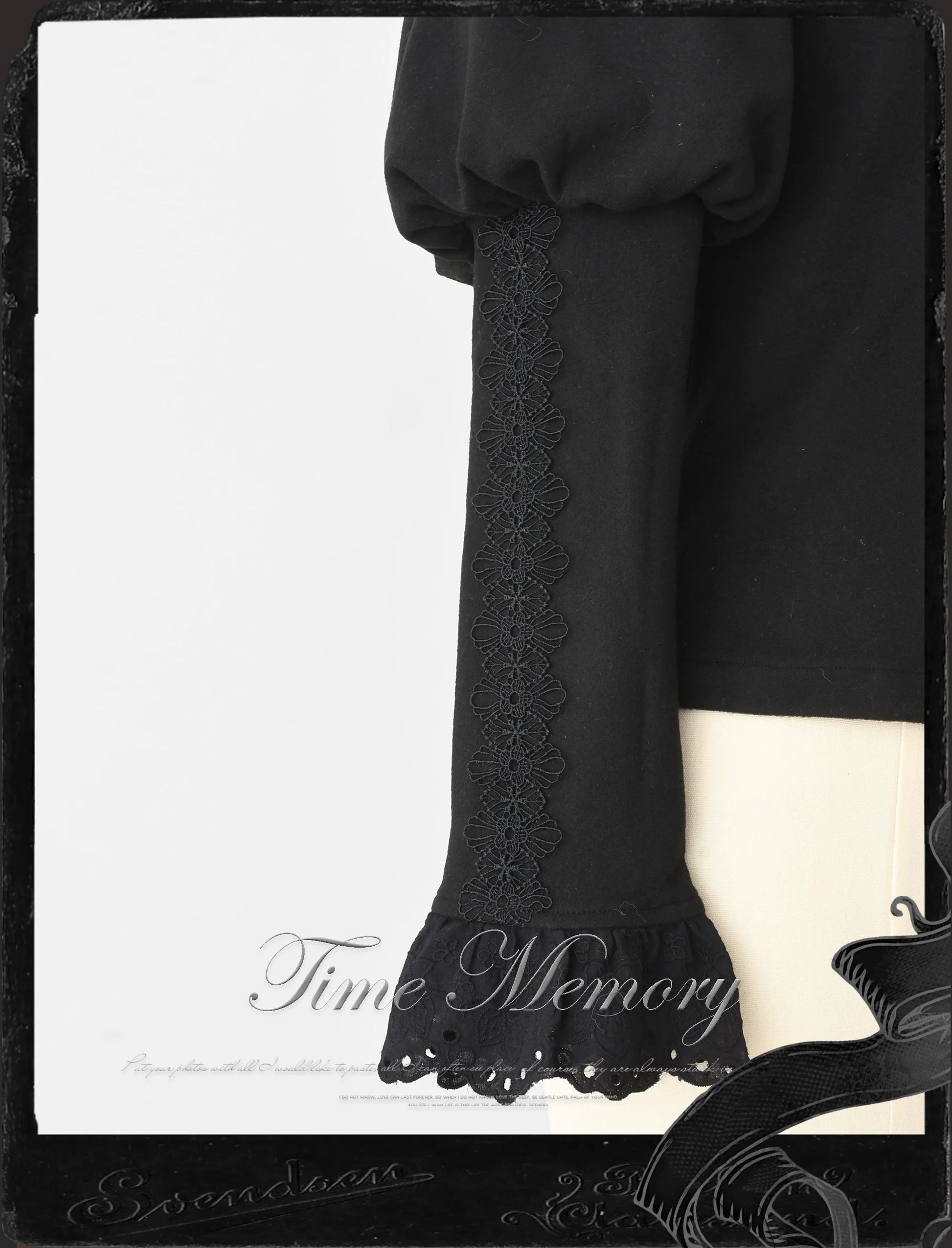 Time Memory - Cozy and Warm - Elegant Lolita Shirt Slimming Mutton Sleeves Blouse