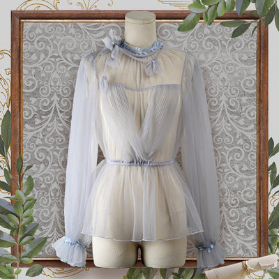 FunCcino - Dense Forest Corridor - Elegant Lolita Blouse and Cape