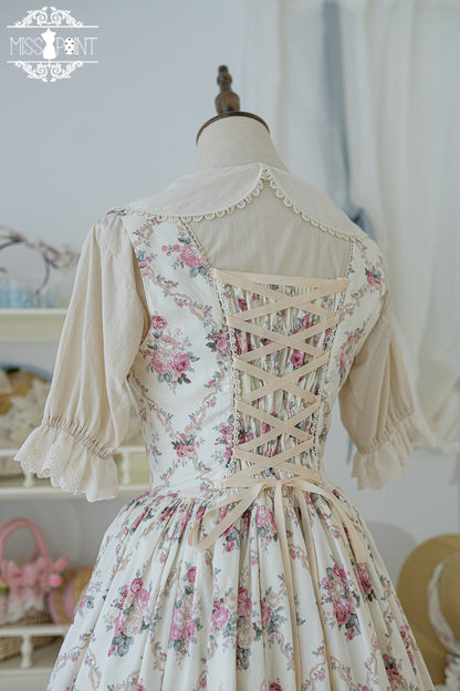 Miss Point - Happy Summer - Elegant Lolita Floral JSK Dress
