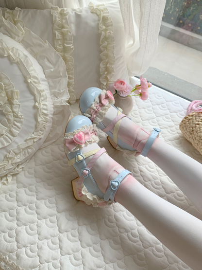 Aimee - Strawberry Limited 2.0 - Sweet Lolita Mary Jane Heel Shoes