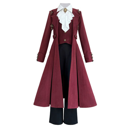 Cornfield Lolita - The Legend of Dracula - Gothic Ouji Lolita Winter Coat Set