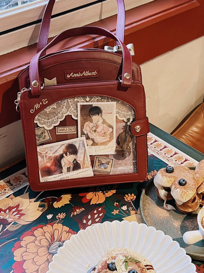 Morning Glory - Kawaii Lolita Checkered Itabag Multicolors