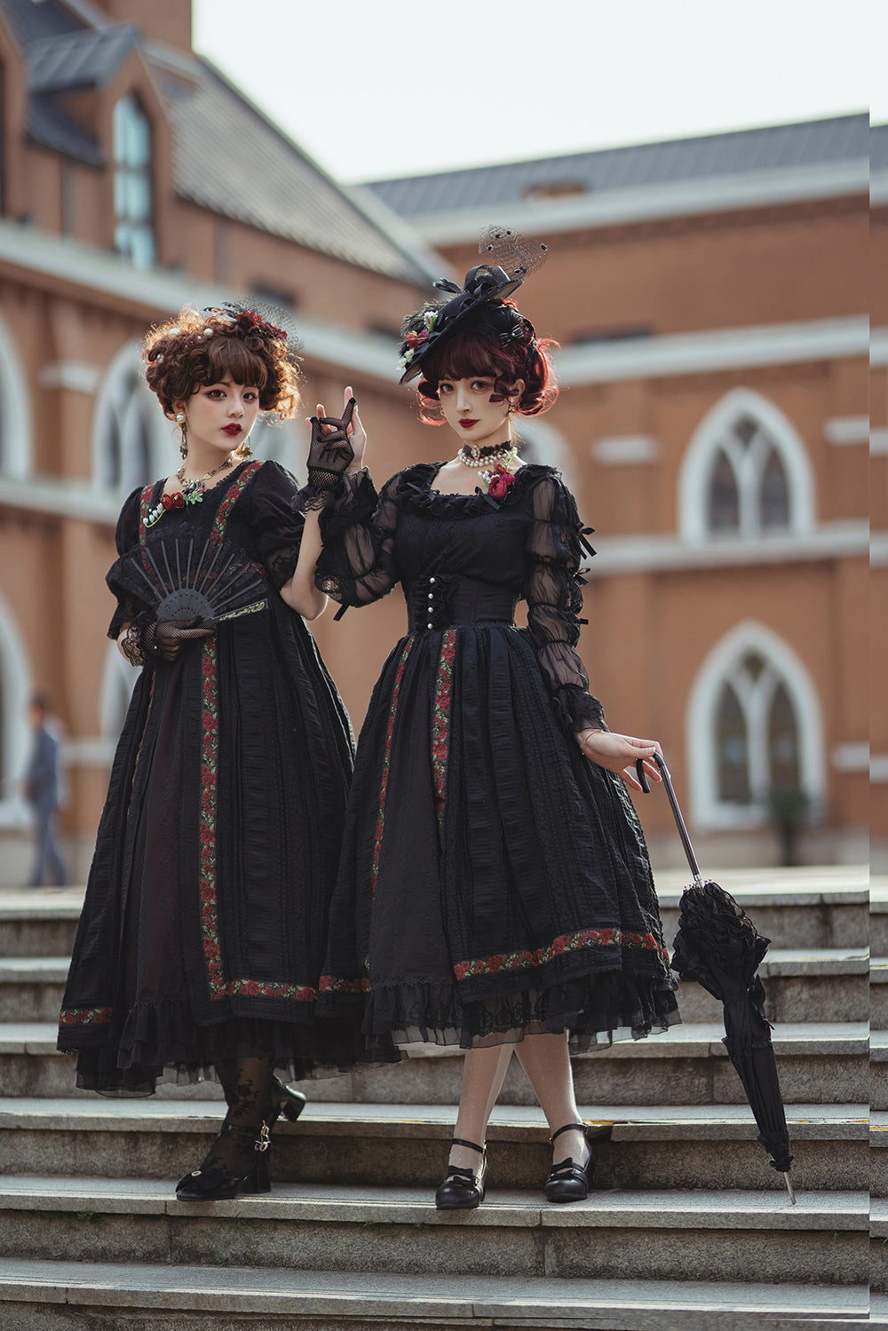 Miss Point - The Sally Gardens - Elegant Lolita Lotus Sleeves OP Dress