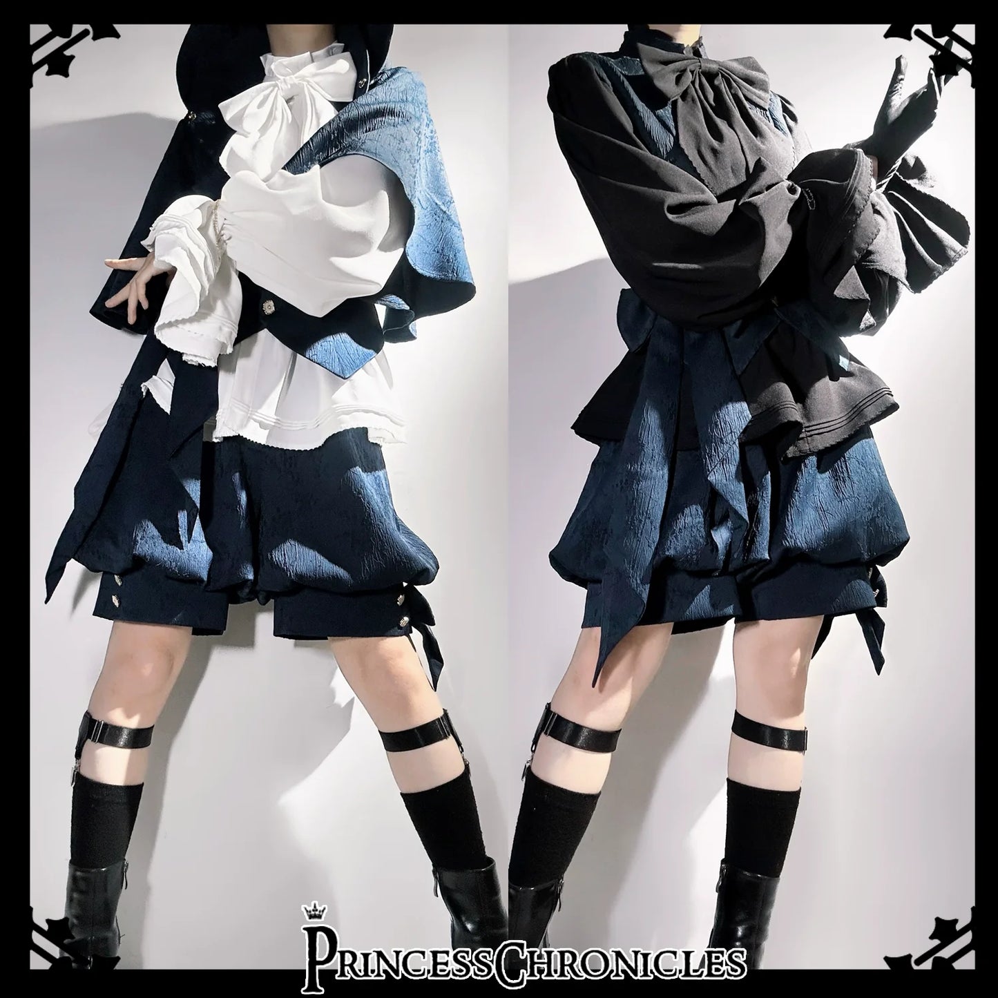 Princess Chronicles - Rabbit - Vintage Lolita Jacket Rabbit Ear Set Lolita Vest