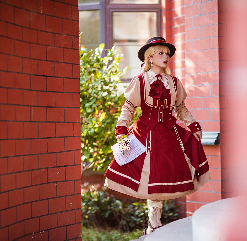 Miss Point - Elegant Lolita Coat - Golden Movement Customized Short Coat