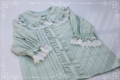 MIST - Sweet Lolita Golilla Short Sleeve Shirt
