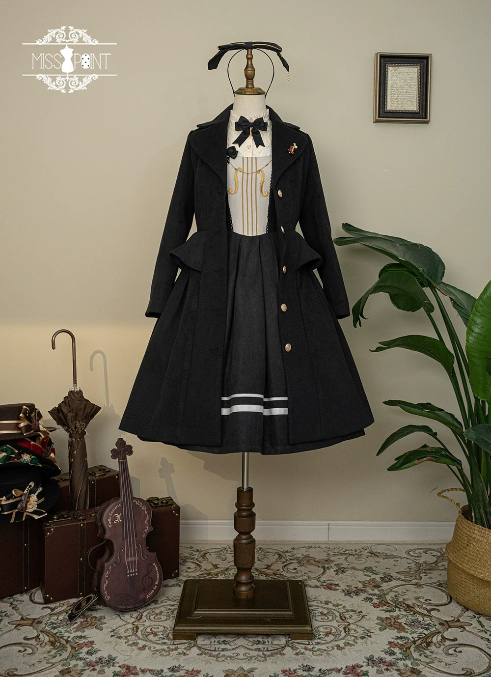 Miss Point - Customized Lolita Jumper Dress - Elegant College Lolita JSK