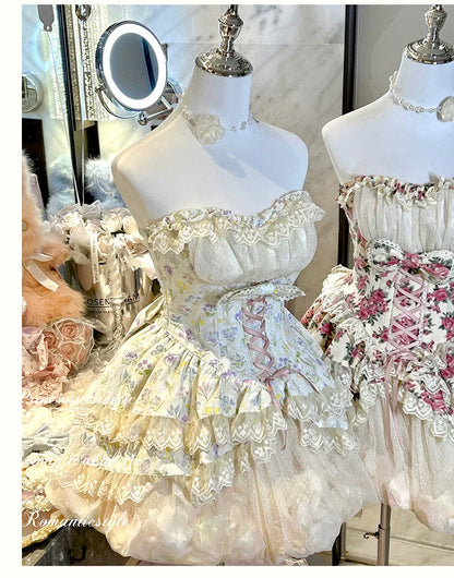 Diamond Honey - Sweet Lolita JSK Dress Sleeveless Dress for Spring Summer