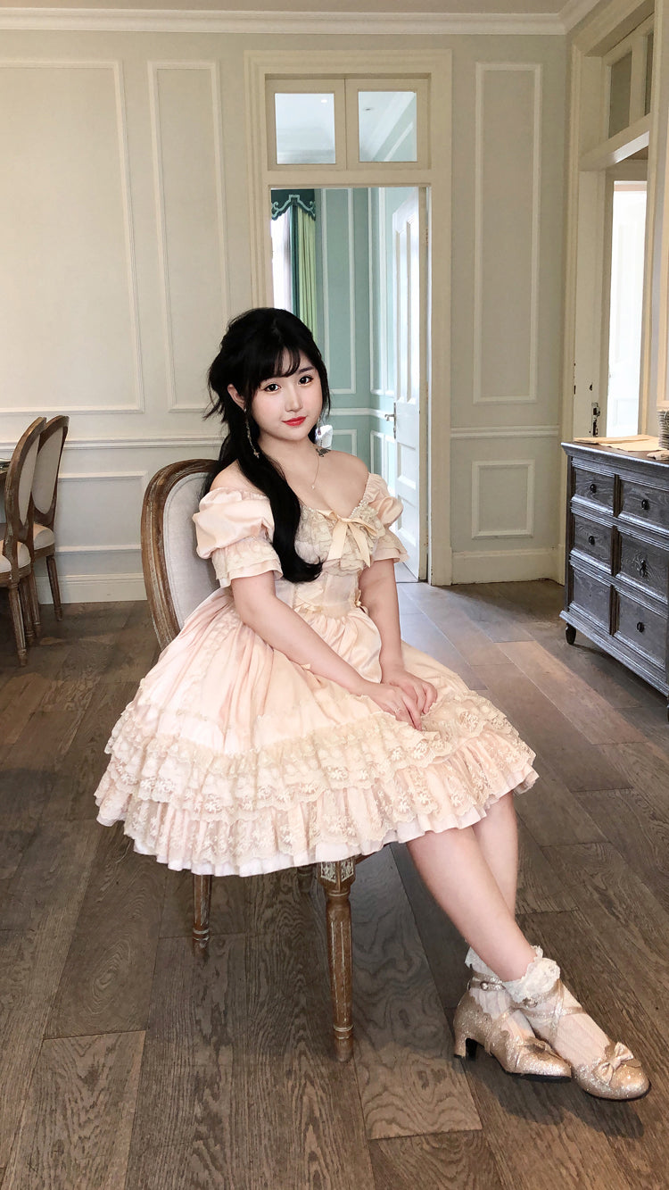 Sweet Wood - CLA Vintage French Lolita OP Dress