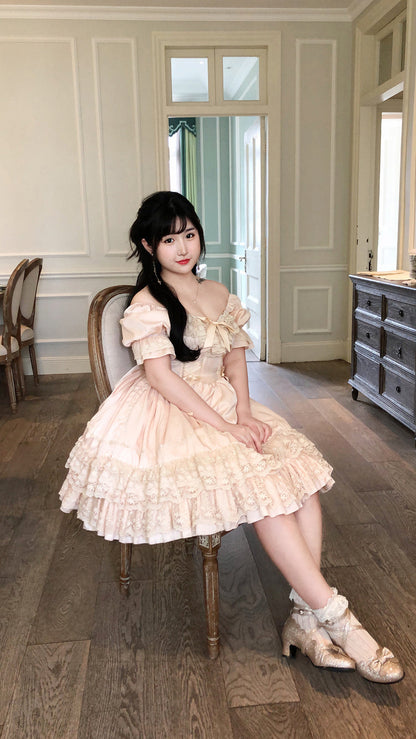 Sweet Wood - CLA Vintage French Lolita OP Dress
