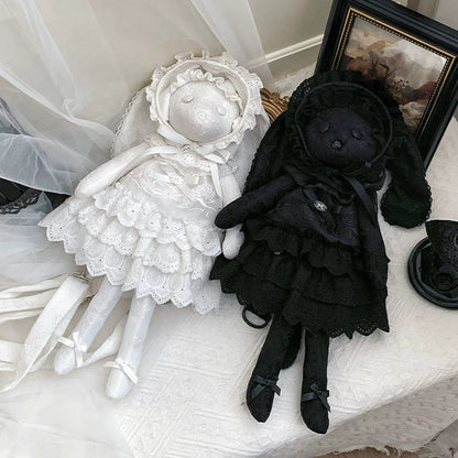 With PUJI - Puppet Box - Kawaii Lolita Bag Lamb Kitten Detachable Bag Dress Hat