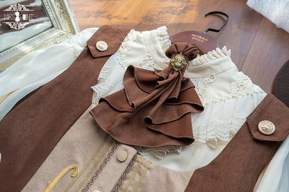 Miss Point - Golden Movement - Elegant Lolita Waistcost Short Vest Customized