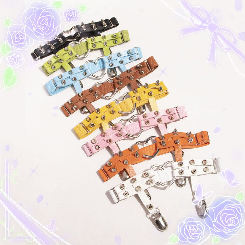 Day Dream - Punk Lolita Garters Stocking Clips Multicolors