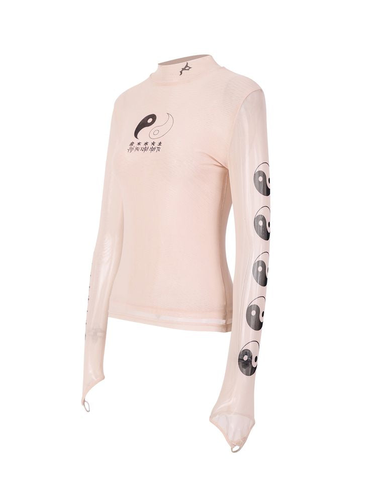 Mesh Slim Thin Sunscreen T-Shirt【s0000002544】